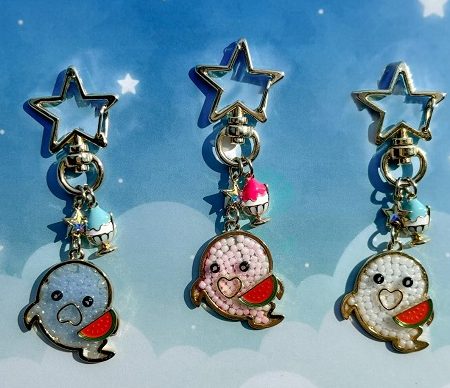 藍様おまとめ。レジン キーホルダー 藍様おまとめ。レジン キーホルダー ペンダント